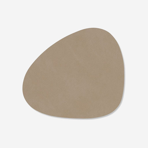 Lind DNA Coaster Curve Leather Nupo Clay Brown Coaster Lind DNA - [store_name]