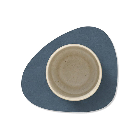 Lind DNA Coaster Curve Leather Nupo Dark Blue Coaster Lind DNA - [store_name]