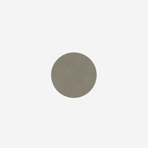 Lind DNA Coaster Circle Nupo Flint Grey Coaster Lind DNA - [store_name]