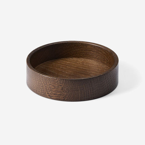 Lind DNA Wood Box Circle Smoked Oak Small Coaster Lind DNA - [store_name]