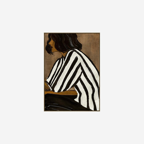 Linear Grace Canvas Artwork Framed Art Gallery - [store_name]