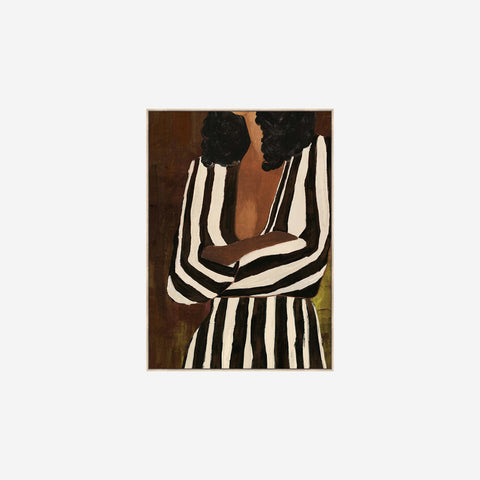 Linear Lady Canvas Artwork Framed Art Gallery - [store_name]