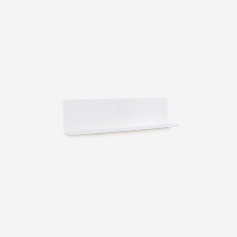 SIMPLE FORM. - Made of Tomorrow Made Of Tomorrow Fold Display Ledge Shelf White Short - 