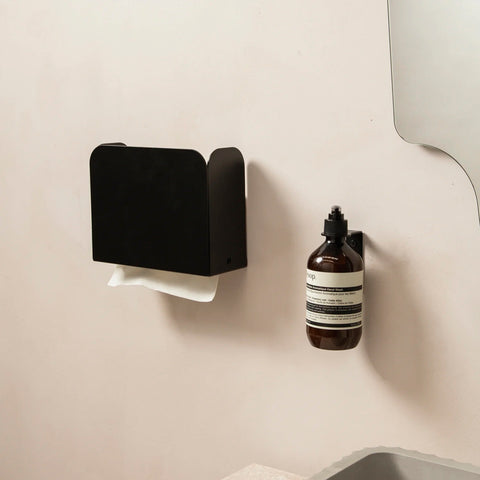 SIMPLE FORM. - Made of Tomorrow Made Of Tomorrow Fold Paper Towel Holder Black - 