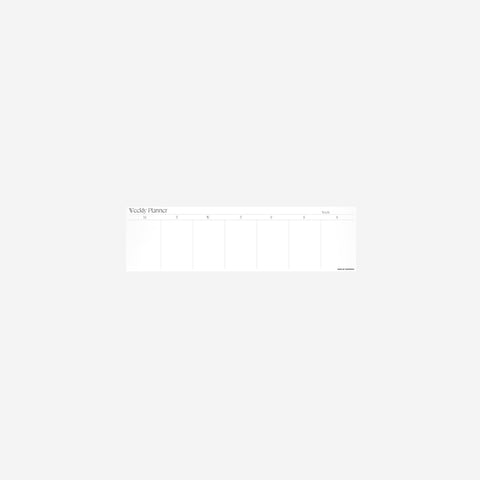 Made Of Tomorrow Weekly Perpetual Desk Planner Planner Made of Tomorrow - [store_name]