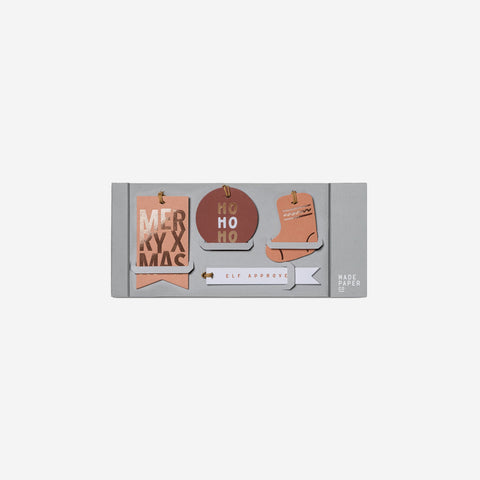 Made Paper Co Merry Xmas Gift Tags 20 Pack Gift Wrapping Made Paper Co - [store_name]