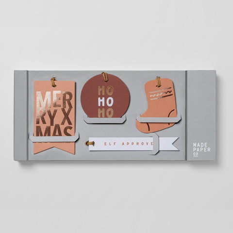 Made Paper Co Merry Xmas Gift Tags 20 Pack Gift Wrapping Made Paper Co - [store_name]