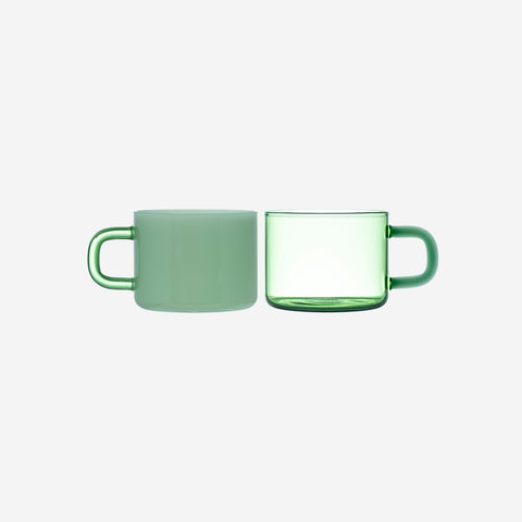 Maho Cha Mug Set Green Avocado