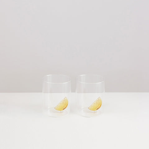 Maison Balzac Citron Glasses Yellow Miel Cups Maison Balzac - [store_name]