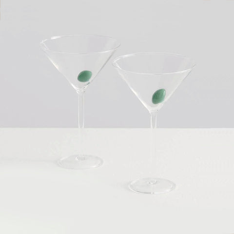 Maison Balzac Martini Glass Set