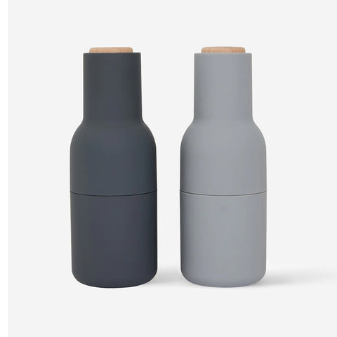 SIMPLE FORM. - Audo Copenhagen Audo Bottle Grinders Cool Grey Oak - 