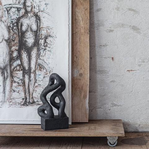 Mette Ditmer Art Piece Symbiosis Sculpture Black Sculpture Mette Ditmer - [store_name]