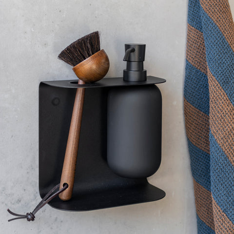 SIMPLE FORM. - Mette Ditmer Mette Ditmer Carry Soap Pump Holder Double Black - 