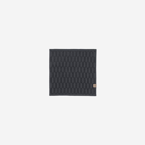 Mette Ditmer Geo Face Towel Pack Anthracite Towels Mette Ditmer    - [store_name]