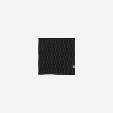 SIMPLE FORM. - Mette Ditmer Mette Ditmer Geo Face Towel Pack Black - 