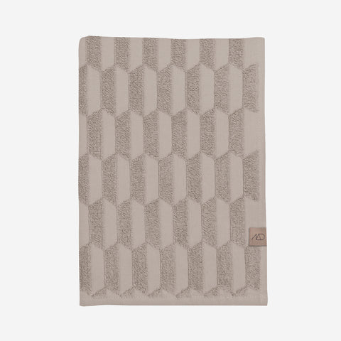 SIMPLE FORM. - Mette Ditmer Mette Ditmer Geo Hand Towel Pack Sand - 