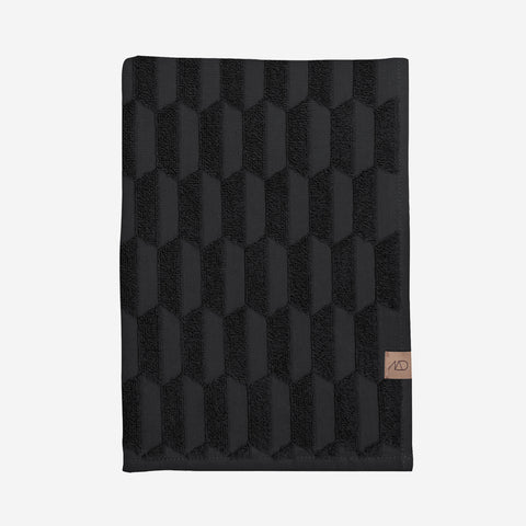 SIMPLE FORM. - Mette Ditmer Mette Ditmer Geo Hand Towel Pack Black - 