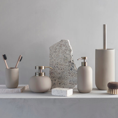 Mette Ditmer Lotus Toilet Brush Sand Bathroom Accessories Mette Ditmer    - [store_name]