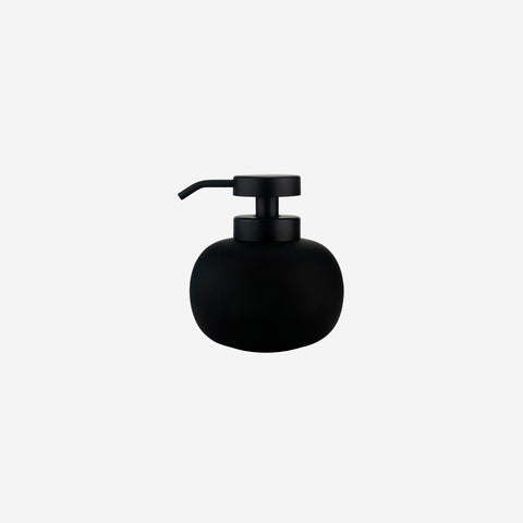 Mette Ditmer Lotus Soap Pump Low Black Bathroom Accessories Mette Ditmer    - [store_name]