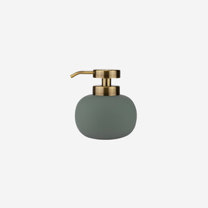 Mette Ditmer Lotus Soap Pump Low Frost Green Bathroom Accessories Mette Ditmer    - [store_name]