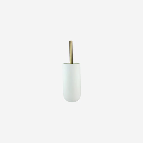 Mette Ditmer Lotus Toilet Brush White Bathroom Accessories Mette Ditmer    - [store_name]