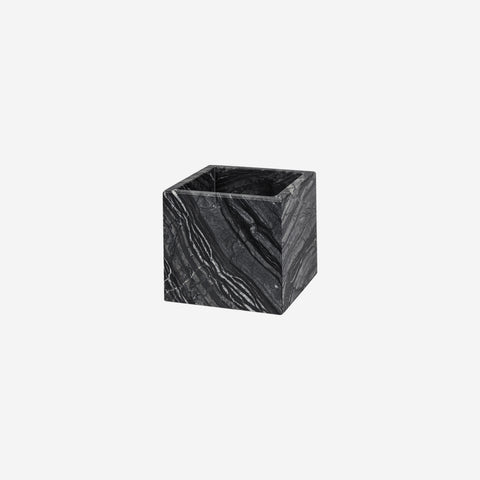 Mette Ditmer Marble Cube Black Grey Vessel Mette Ditmer    - [store_name]