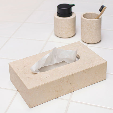 Mette Ditmer Marble Tissue Cover Sand Tissue Holder Mette Ditmer    - [store_name]