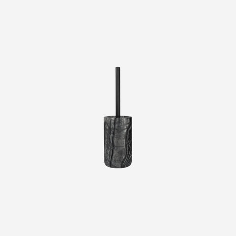 Mette Ditmer Marble Toilet Brush Black Grey Bathroom Accessories Mette Ditmer    - [store_name]