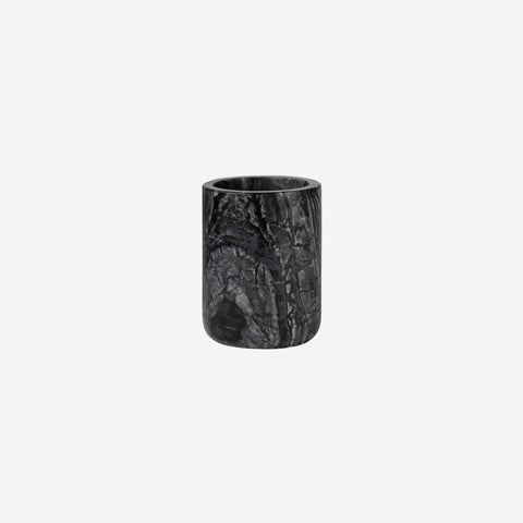 Mette Ditmer Marble Toothbrush Holder Black Grey Bathroom Accessories Mette Ditmer    - [store_name]