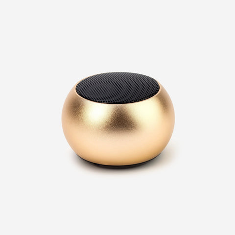 Mini Bluetooth Speaker Gold Speakers Mini Speaker    - [store_name]