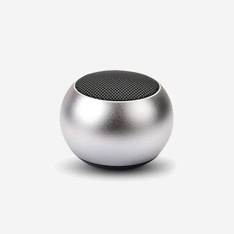 Mini Bluetooth Speaker Silver Speakers Mini Speaker - [store_name]