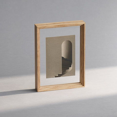 Moebe Standing Photo Frame Oak Frames Moebe - [store_name]