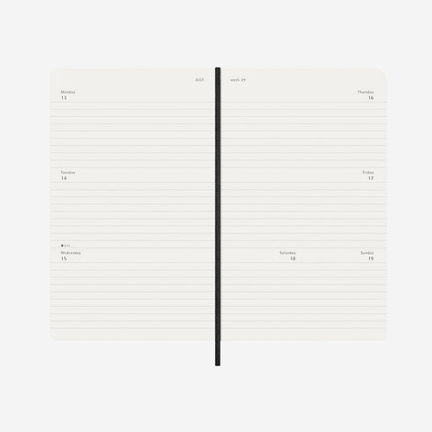 Moleskine 2026 Weekly Notebook Diary Large Black Planner Moleskine - [store_name]