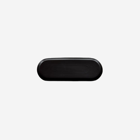 Murchison Hume Oval Tray Black Large Tray Murchison Hume - [store_name]