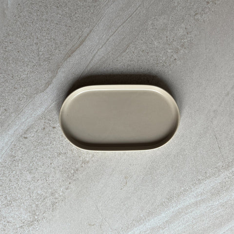 Murchison Hume Oval Tray Cashmere Small Tray Murchison Hume - [store_name]