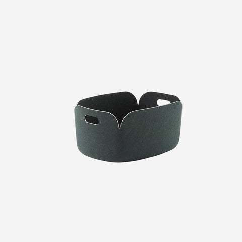 Muuto Restore Basket Dark Green Basket Muuto - [store_name]
