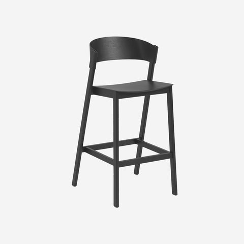 Muuto Cover Bar Stool Black Stool Muuto - [store_name]