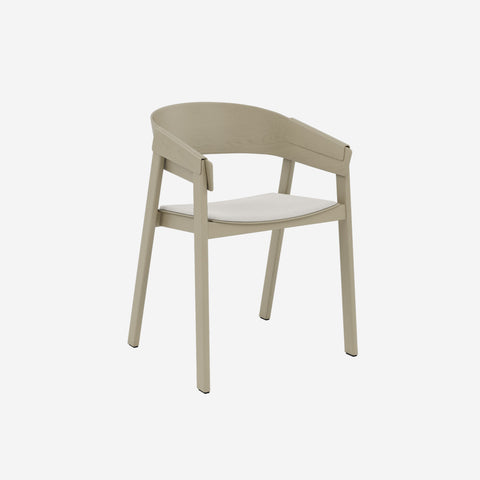 Muuto Cover Armchair Dark Beige Hallingdal Chair Muuto - [store_name]