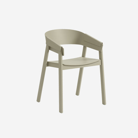 Muuto Cover Armchair Dark Beige Chair Muuto - [store_name]