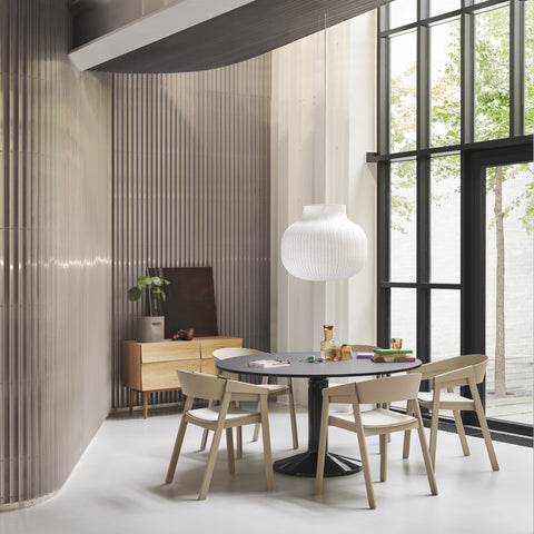 Muuto Cover Armchair Dark Beige Hallingdal Chair Muuto - [store_name]
