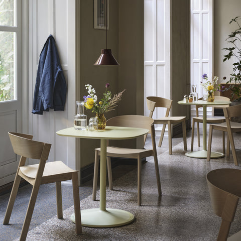 Muuto Cover Side Chair Dark Beige Chair Muuto - [store_name]