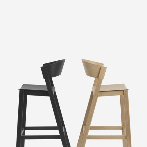 Muuto Cover Counter Stool Black Stool Muuto - [store_name]