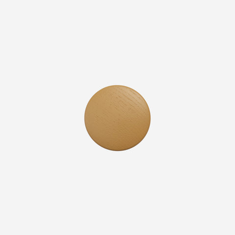 Muuto Dots Hook Wood Burnt Orange Extra Small Hook Muuto - [store_name]