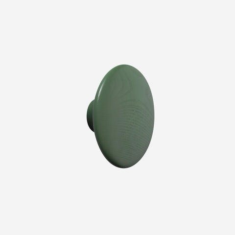 Muuto Dots Hook Wood Dusty Green Large Hook Muuto - [store_name]