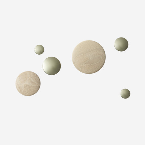 Muuto Dots Hook Metal Light Green Medium Hook Muuto - [store_name]
