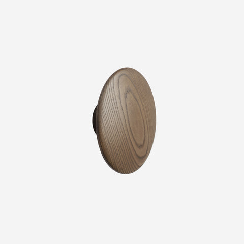 Muuto Dots Hook Wood Stained Dark Brown Large Hook Muuto - [store_name]