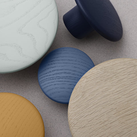 Muuto Dots Hook Wood Sage Green Medium Hook Muuto - [store_name]