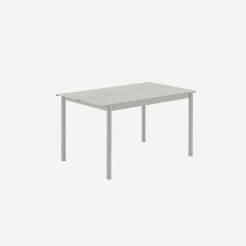 Muuto Linear Steel Table 140cm Grey Table Muuto - [store_name]