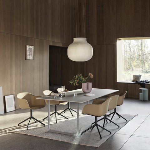 Muuto Ply Rug Black White 280x280cm Rug Muuto - [store_name]