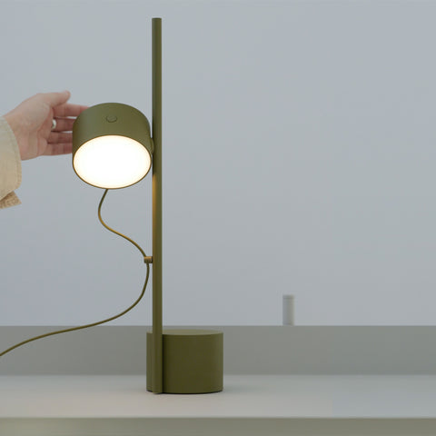 Muuto Post Side Table Brown Green Table Lamp Muuto - [store_name]